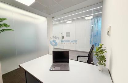 Office Space - Studio - 4 Bathrooms for rent in Al Jazeera Tower - West Bay - West Bay - Doha