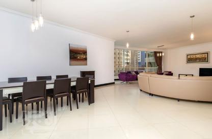 Duplex - 3 Bedrooms - 4 Bathrooms for rent in Beverly Hills Tower - West Bay - West Bay - Doha