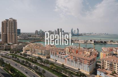 Apartment - 1 Bedroom - 2 Bathrooms for rent in West Porto Drive - Porto Arabia - The Pearl Island - Doha