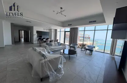 Penthouse - 4 Bedrooms - 5 Bathrooms for rent in Lusail Marina Heights - Marina District - Lusail