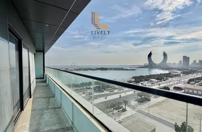 Apartment - 2 Bedrooms - 3 Bathrooms for rent in Lusail Residence - Marina District - Lusail