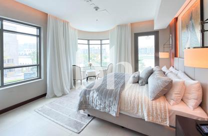 Apartment - Studio - 4 Bathrooms for rent in Hilton Doha The Pearl Residences - Abraj Quartiers - The Pearl Island - Doha