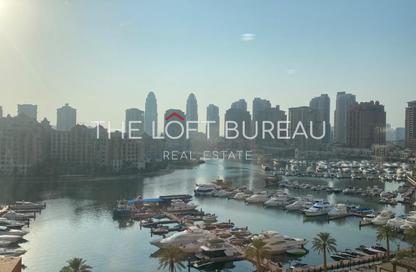 Apartment - 1 - 2 for rent in East Porto Drive - Porto Arabia - The Pearl Island - Doha