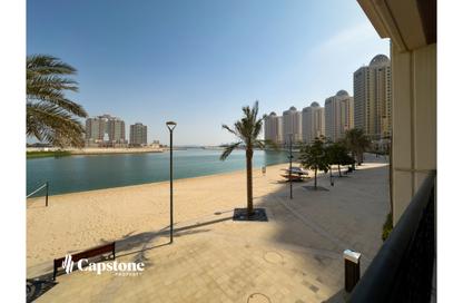 Townhouse - 1 Bedroom - 2 Bathrooms for rent in Viva East - Viva Bahriyah - The Pearl Island - Doha