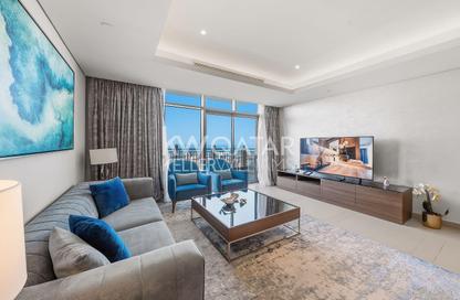 Apartment - 2 Bedrooms - 3 Bathrooms for rent in Abraj Bay - Abraj Quartiers - The Pearl Island - Doha