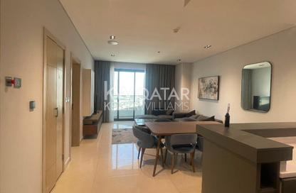 Apartment - 1 Bedroom - 2 Bathrooms for rent in Lusail Residence - Marina District - Lusail Apartment - 1 Bedroom - 2 Bathrooms for rent in Lusail Residence - Marina District - Lusail