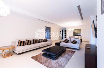Apartment - 1 Bedroom - 2 Bathrooms for rent in East Porto Drive - Porto Arabia - The Pearl Island - Doha