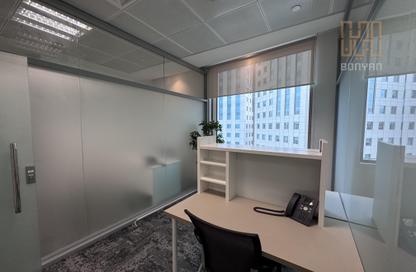 Office Space - 1 Bedroom - 2 Bathrooms for rent in Al Sadd Road - Al Sadd - Doha