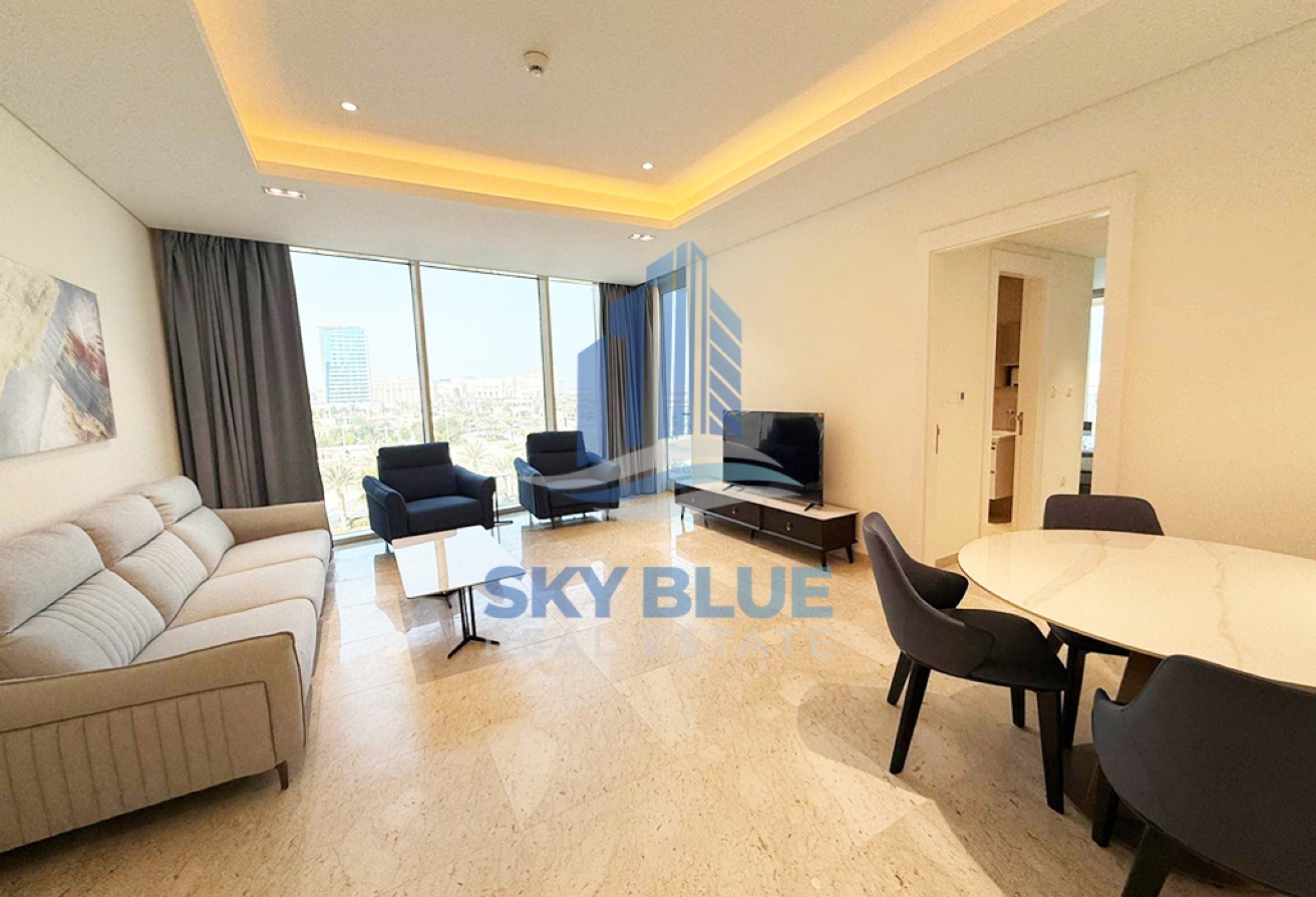 Modern 2 BHK in Lusail Marina | Sea View Balcony