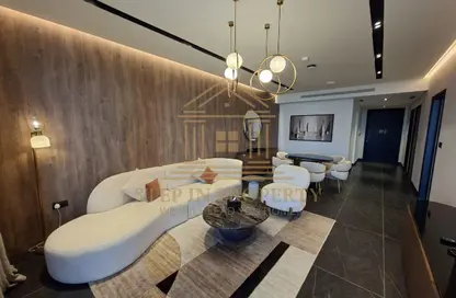 Apartment - 1 Bedroom - 2 Bathrooms for rent in Burj DAMAC Waterfront - Waterfront Residential - The Waterfront - Lusail