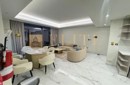 Apartment - 2 Bedrooms - 3 Bathrooms for rent in Lusail Marina Heights - Marina District - Lusail