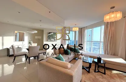 شقة - 2 غرف نوم - 3 حمامات للايجار في 195 مساكن مارينا - منطقة المارينا - الوسيل