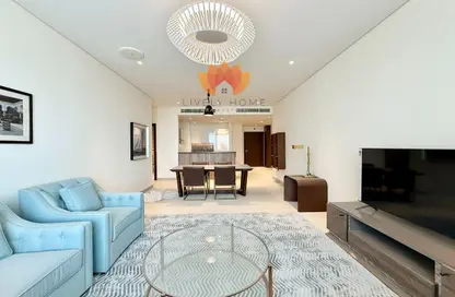 Apartment - 2 Bedrooms - 4 Bathrooms for rent in Lusail Residence - Marina District - Lusail