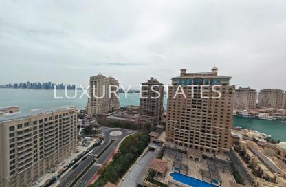 Apartment - 1 Bedroom - 2 Bathrooms for rent in East Porto Drive - Porto Arabia - The Pearl Island - Doha Apartment - 1 Bedroom - 2 Bathrooms for rent in East Porto Drive - Porto Arabia - The Pearl Island - Doha