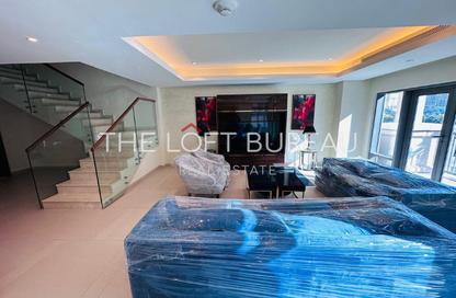 Duplex - 3 Bedrooms - 5 Bathrooms for rent in Abraj Bay - Abraj Quartiers - The Pearl Island - Doha