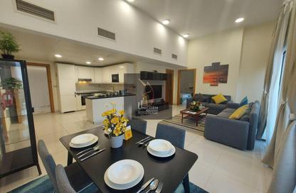 Hotel Apartments - 2 Bedrooms - 2 Bathrooms for rent in Bin Omran 35 - Fereej Bin Omran - Doha