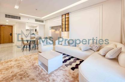 Apartment - 2 Bedrooms - 3 Bathrooms for rent in Lusail Marina Heights - Marina District - Lusail