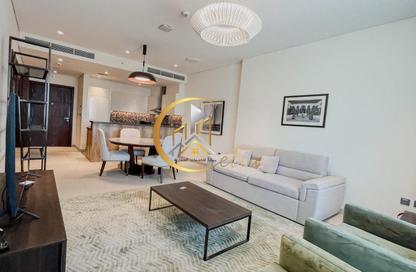 Apartment - 1 - 2 for rent in Lusail Marina Heights - Marina District - Lusail