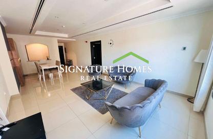 Apartment - 1 Bedroom - 2 Bathrooms for rent in West Porto Drive - Porto Arabia - The Pearl Island - Doha