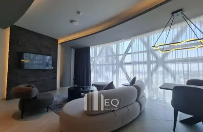 Apartment - 2 Bedrooms - 3 Bathrooms for rent in Lusail Marina Heights - Marina District - Lusail