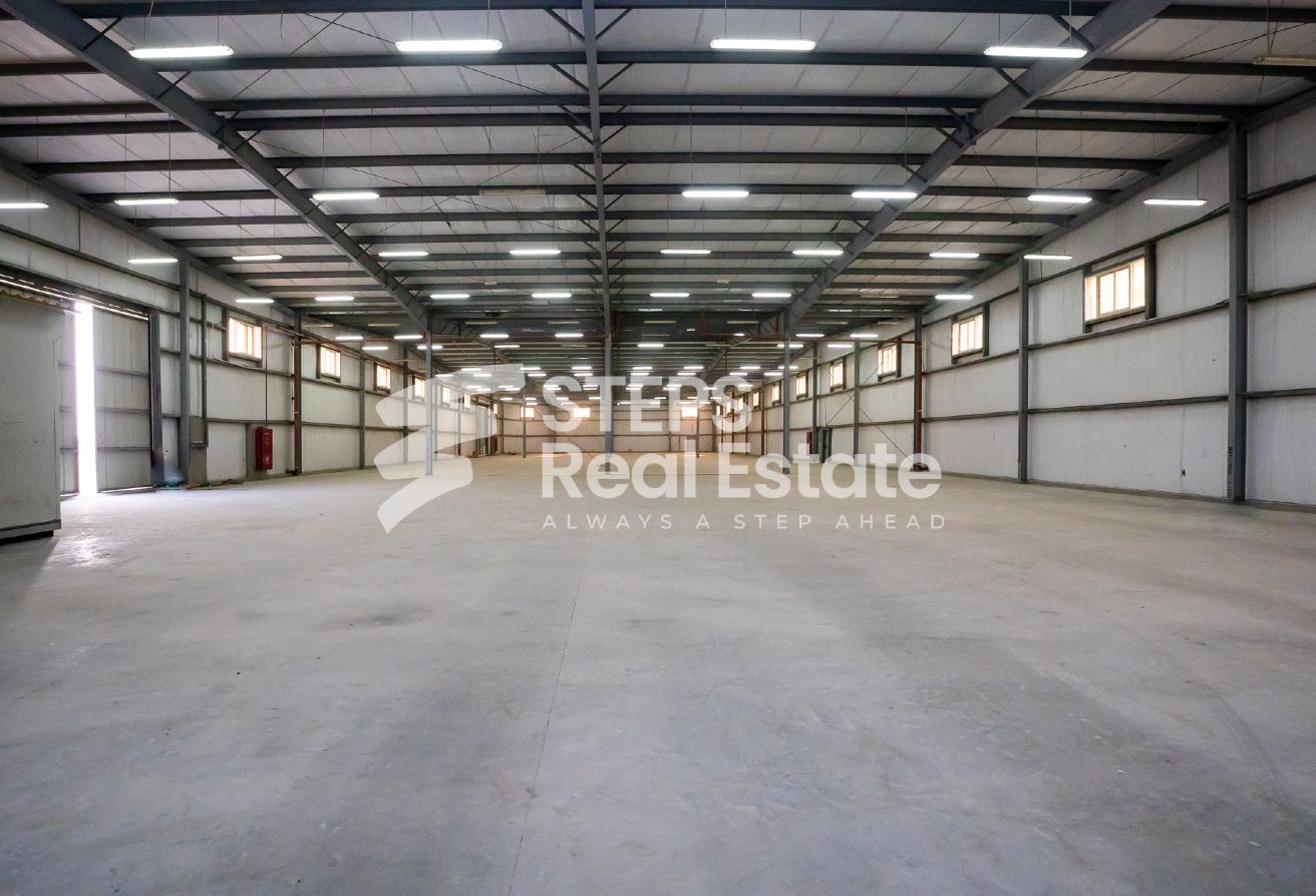 Brand New Warehouse with Rooms, Office, Kitchen