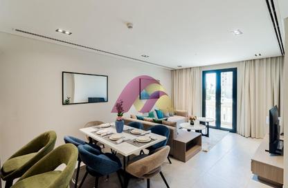 Apartment - 2 Bedrooms - 3 Bathrooms for rent in Lusail Marina Heights - Marina District - Lusail Apartment - 2 Bedrooms - 3 Bathrooms for rent in Lusail Marina Heights - Marina District - Lusail