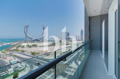 Apartment - 1 Bedroom - 2 Bathrooms for rent in Lusail Residence - Marina District - Lusail