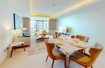 Apartment - 1 - 1 for rent in Abraj Bay - Abraj Quartiers - The Pearl Island - Doha