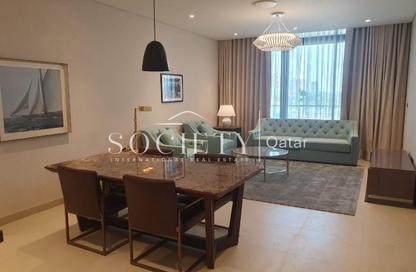 Apartment - 2 Bedrooms - 3 Bathrooms for rent in Lusail Residence - Marina District - Lusail
