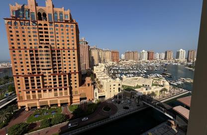 Apartment - 2 Bedrooms - 3 Bathrooms for rent in West Porto Drive - Porto Arabia - The Pearl Island - Doha Apartment - 2 Bedrooms - 3 Bathrooms for rent in West Porto Drive - Porto Arabia - The Pearl Island - Doha