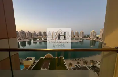 Apartment - 3 Bedrooms - 4 Bathrooms for rent in Viva West - Viva Bahriyah - The Pearl Island - Doha