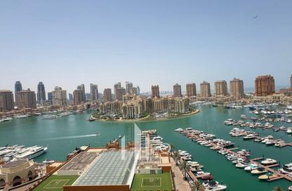Apartment - Studio - 1 Bathroom for rent in West Porto Drive - Porto Arabia - The Pearl Island - Doha