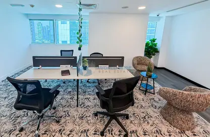 Office Space - Studio - 4 Bathrooms for rent in Al Jazeera Tower - West Bay - West Bay - Doha