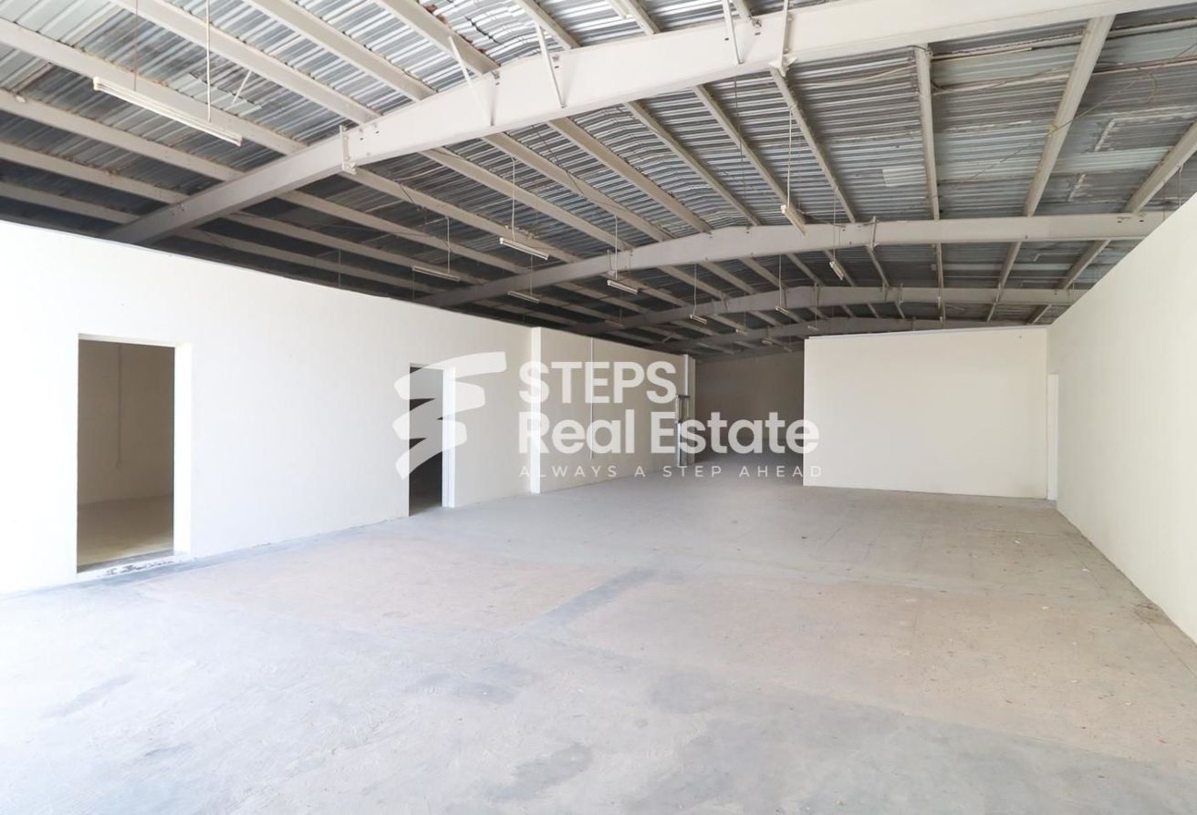 Spacious Warehouse for Rent in Industrial Area