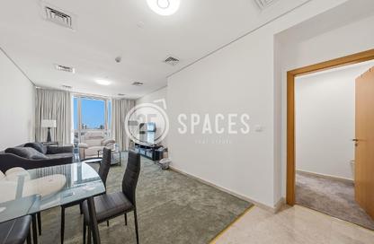 Apartment - 1 Bedroom - 2 Bathrooms for rent in Zig Zag Tower B - Zig Zag Towers - West Bay - Doha Apartment - 1 Bedroom - 2 Bathrooms for rent in Zig Zag Tower B - Zig Zag Towers - West Bay - Doha