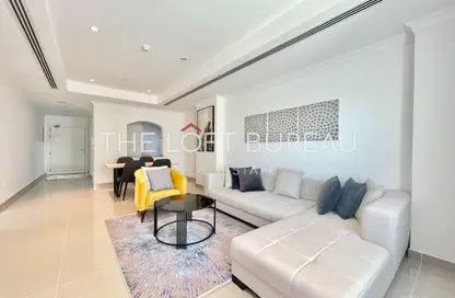 شقة - غرفة نوم - 2 حمامات للايجار في طريق بورتو الشرقي - بورتو أرابيا - جزيرة اللؤلؤة - الدوحة