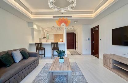 Apartment - 1 Bedroom - 2 Bathrooms for rent in Crystal Residence - Gewan Island - The Pearl Island - Doha