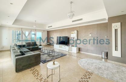 Apartment - 3 Bedrooms - 4 Bathrooms for sale in East Porto Drive - Porto Arabia - The Pearl Island - Doha Apartment - 3 Bedrooms - 4 Bathrooms for sale in East Porto Drive - Porto Arabia - The Pearl Island - Doha