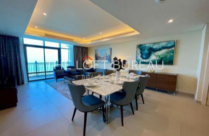 Apartment - 2 Bedrooms - 3 Bathrooms for rent in Abraj Bay - Abraj Quartiers - The Pearl Island - Doha