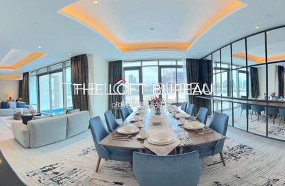Villa - 5 Bedrooms - 6 Bathrooms for rent in Abraj Bay - Abraj Quartiers - The Pearl Island - Doha