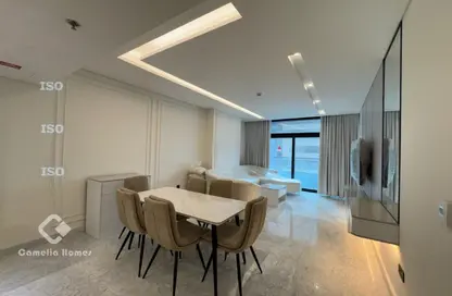 Apartment - 2 Bedrooms - 3 Bathrooms for rent in Lusail Marina Heights - Marina District - Lusail