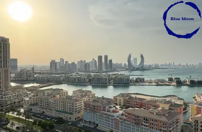 شقة - غرفة نوم - 2 حمامات للايجار في طريق بورتو الشرقي - بورتو أرابيا - جزيرة اللؤلؤة - الدوحة