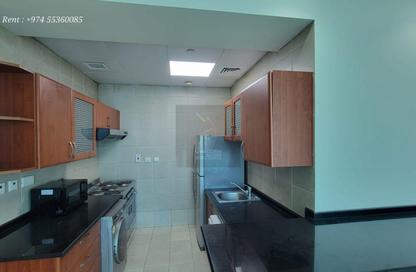 Apartment - 2 - 2 for rent in Zig Zag Tower B - Zig Zag Towers - West Bay - Doha