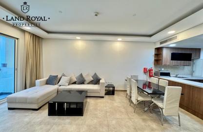 Apartment - 1 Bedroom - 2 Bathrooms for rent in R-19 Building - Al Erkyah City - Lusail