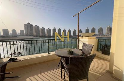Apartment - 2 Bedrooms - 3 Bathrooms for rent in Viva East - Viva Bahriyah - The Pearl Island - Doha Apartment - 2 Bedrooms - 3 Bathrooms for rent in Viva East - Viva Bahriyah - The Pearl Island - Doha