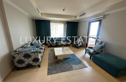 Apartment - 1 Bedroom - 2 Bathrooms for rent in West Porto Drive - Porto Arabia - The Pearl Island - Doha Apartment - 1 Bedroom - 2 Bathrooms for rent in West Porto Drive - Porto Arabia - The Pearl Island - Doha