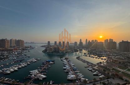 Apartment - 4 Bedrooms - 4 Bathrooms for rent in East Porto Drive - Porto Arabia - The Pearl Island - Doha