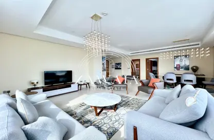 Apartment - 2 Bedrooms - 3 Bathrooms for rent in Lusail Marina Heights - Marina District - Lusail