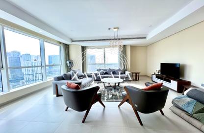 Apartment - 2 Bedrooms - 3 Bathrooms for rent in Lusail Marina Heights - Marina District - Lusail