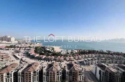 شقة - 3 غرف نوم - 4 حمامات للايجار في طريق بورتو الشرقي - بورتو أرابيا - جزيرة اللؤلؤة - الدوحة